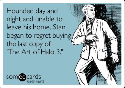 Art of Halo 3 card
